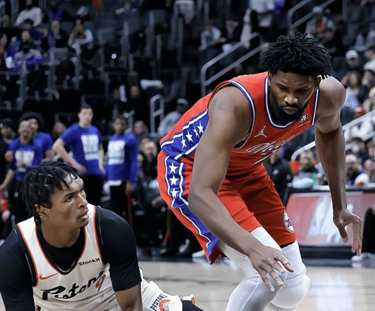 人连败致急，恩比德难挡独战(恩比德42+10 76人擒绿军)