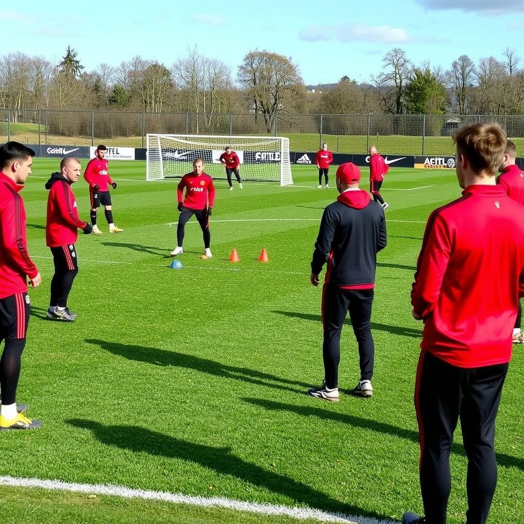 od体育网站入口-曼联赛前战术培训，提升比赛执行力